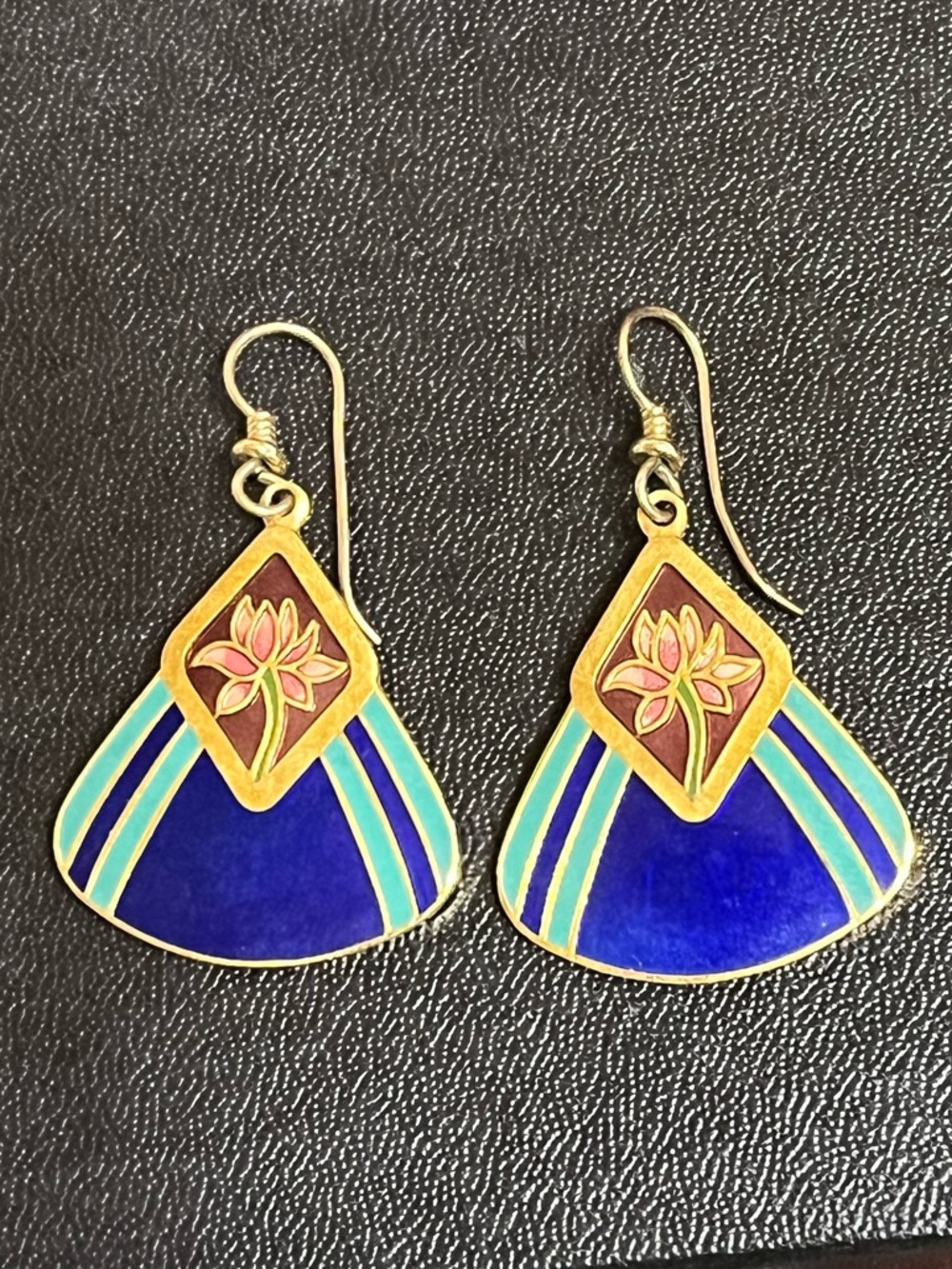 Laurel Burch Water Lily Earrings